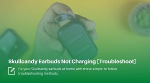 Skullcandy Earbuds Not Charging