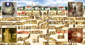 Man Discovers Ancient Underground City Under His Basement…