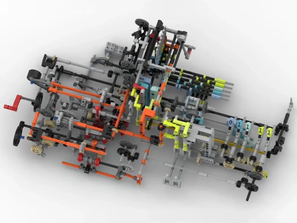 Functional LEGO Turing Machine Built with 2,900 Bricks Brings Algorithms to Life