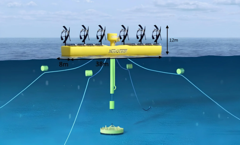 New Hybrid Energy Raft Could Power 1,000 Homes Daily Using Waves, Wind, and Solar