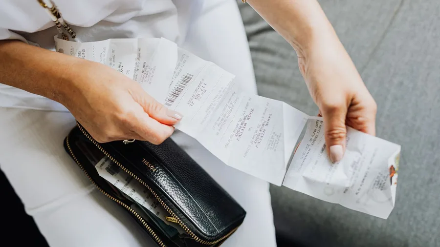 The receipts to bookkeeper pack prompt