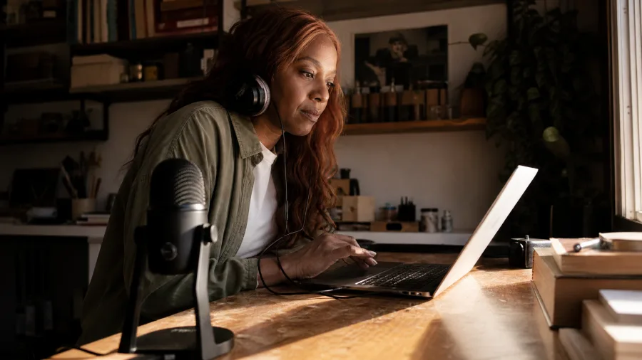 Type your script and skip the microphone