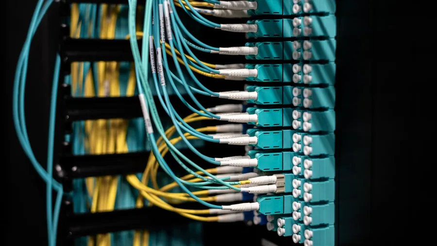 It replaces M×N connectors with M+N